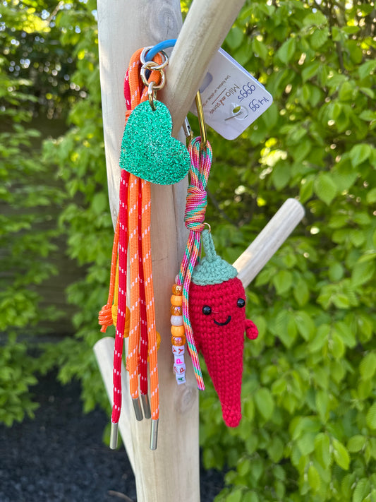 Tas/sleutelhanger ROOD