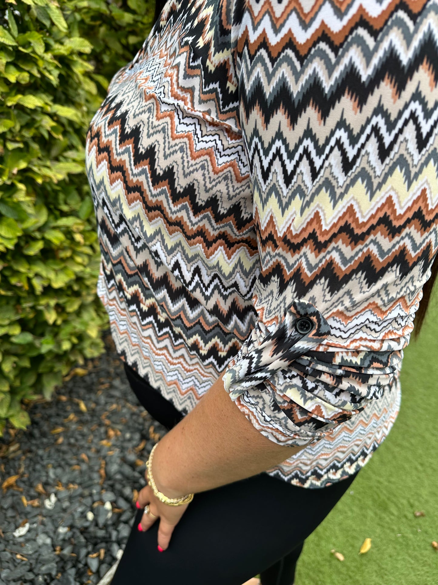 Blouse print travel 7