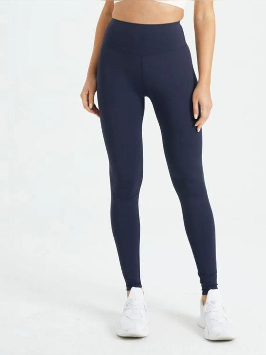 Super fijne hoge legging NAVY