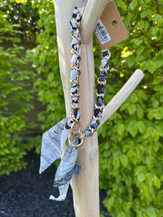 Telefoonhanger zwart/wit