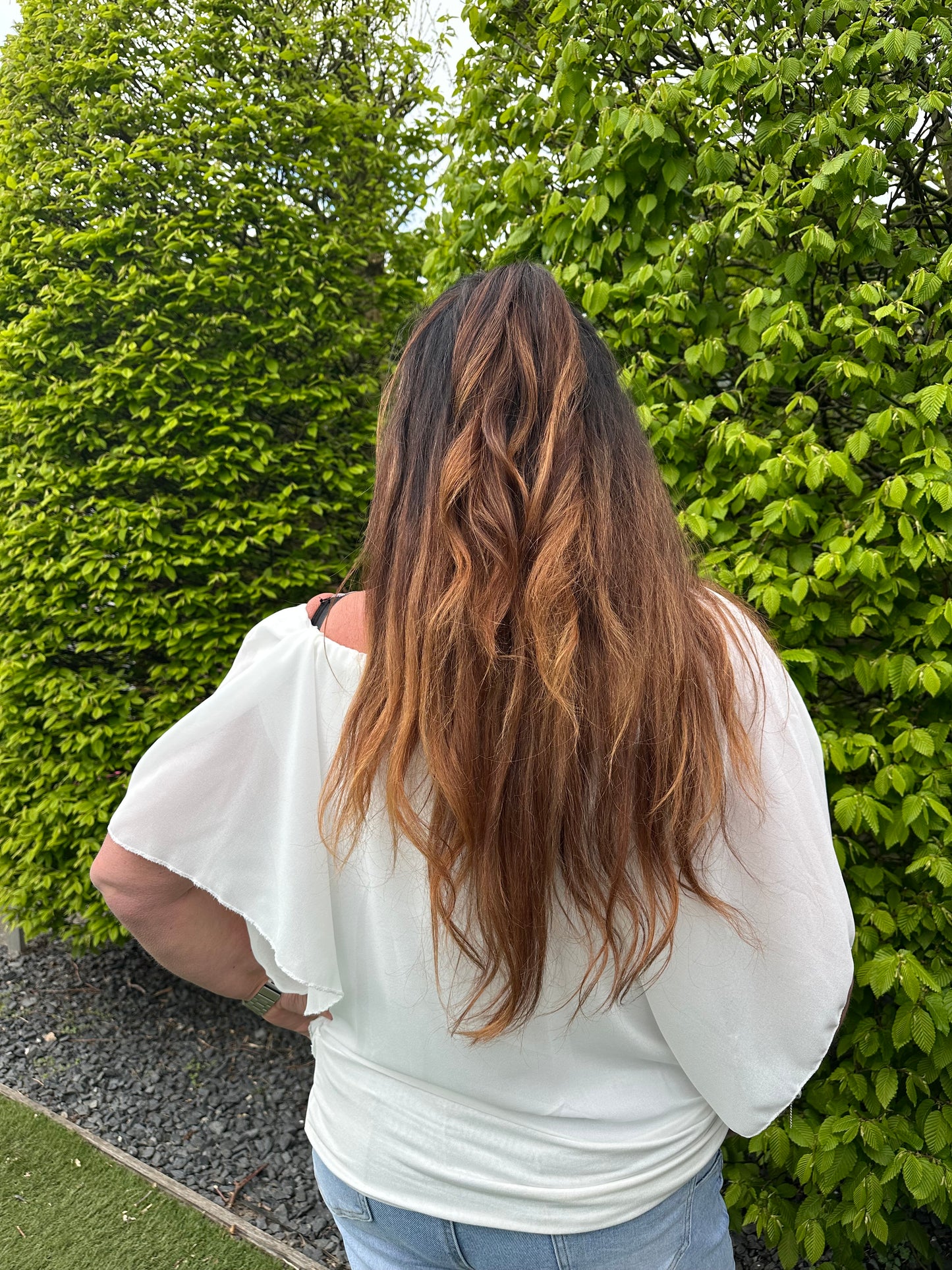 VLEERMUIS KORTE MOUW OFF WHITE