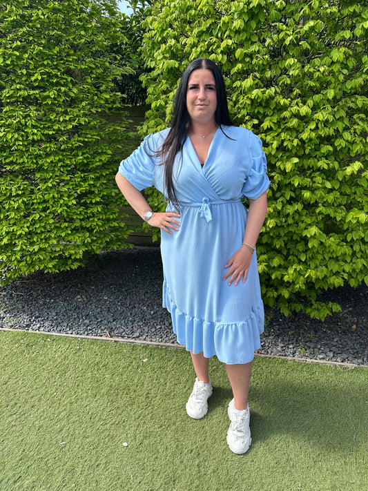 JURK STROOK LUCHT BLAUW