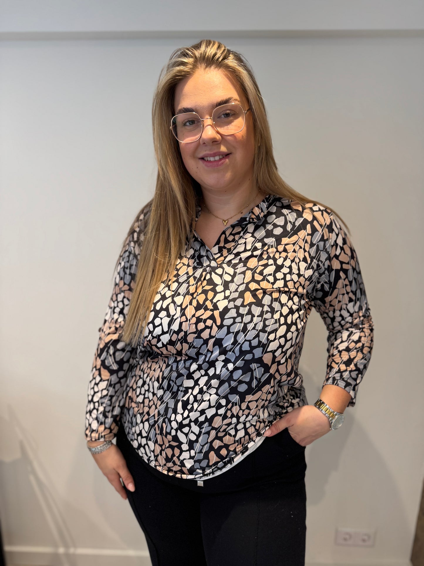 Blouse print travel