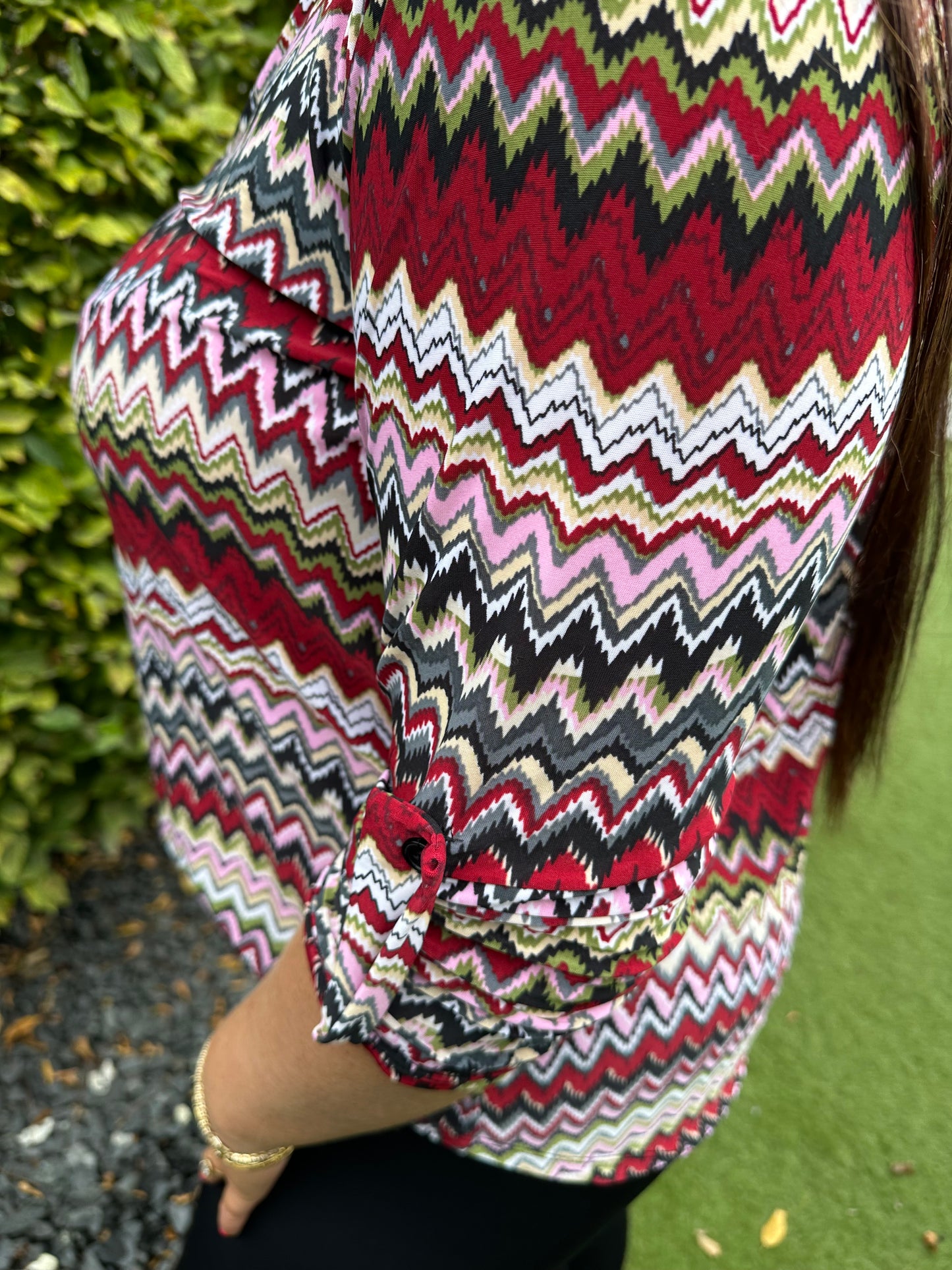 Blouse print travel 6