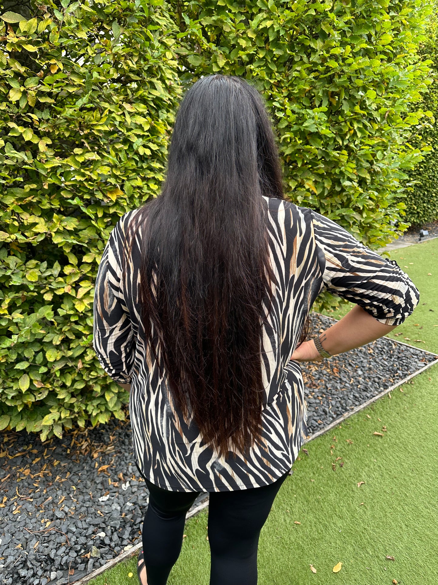 Blouse print travel 1