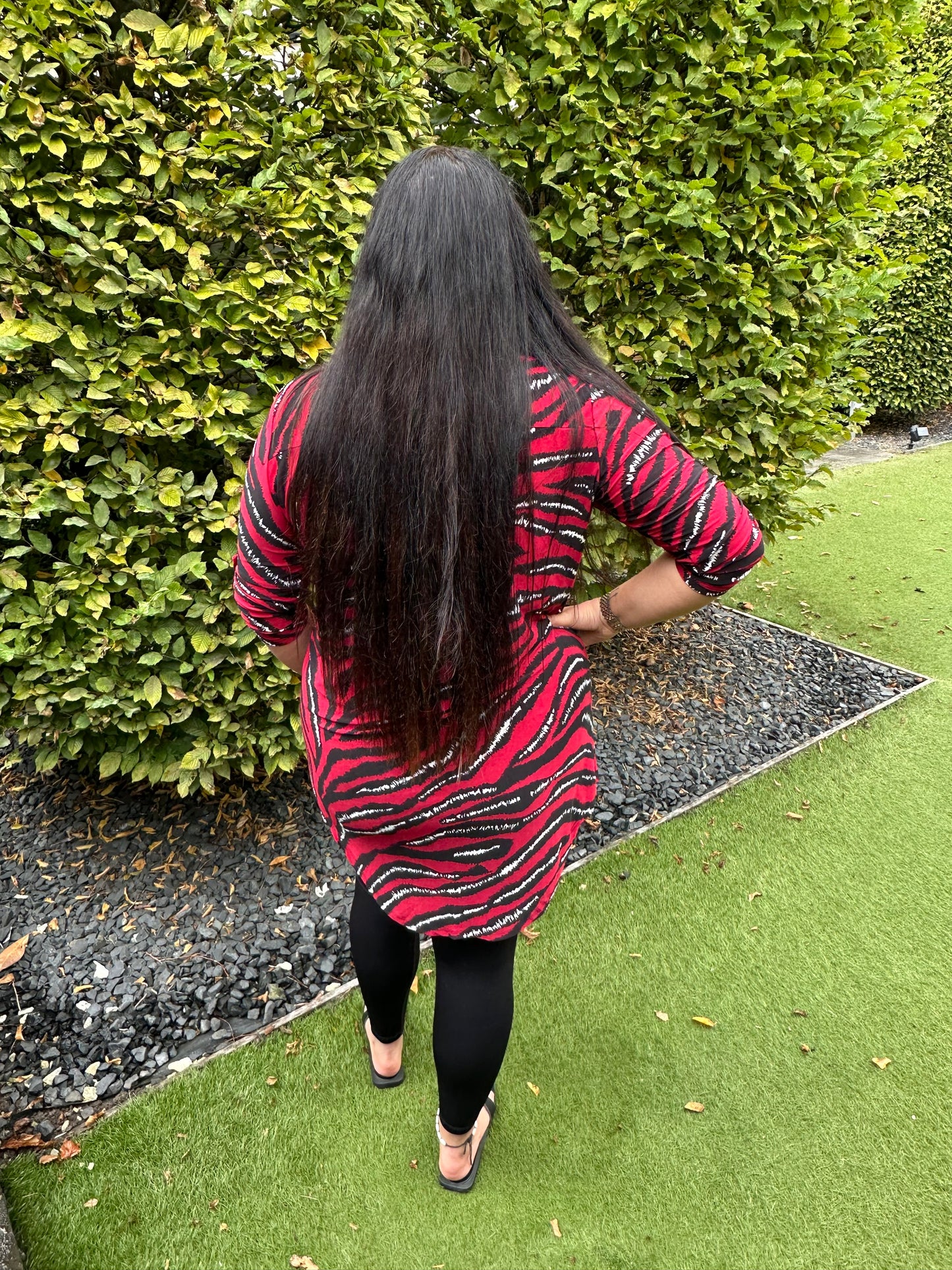 Travel tuniek met print 3