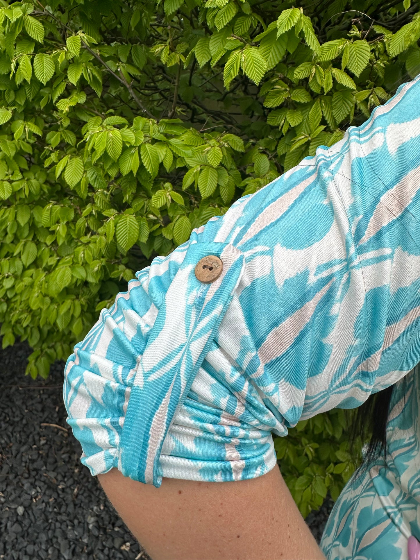 Blouse print travel 4