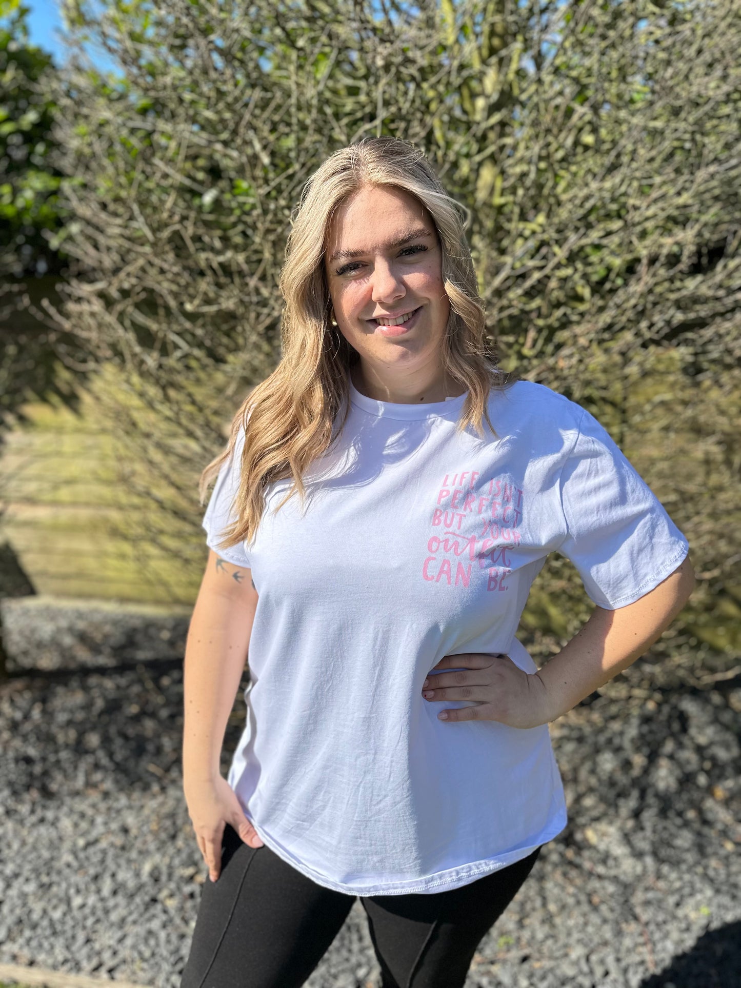 T-SHIRT MET PRINT WIT