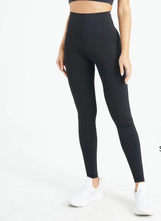 Super fijne hoge legging ZWART