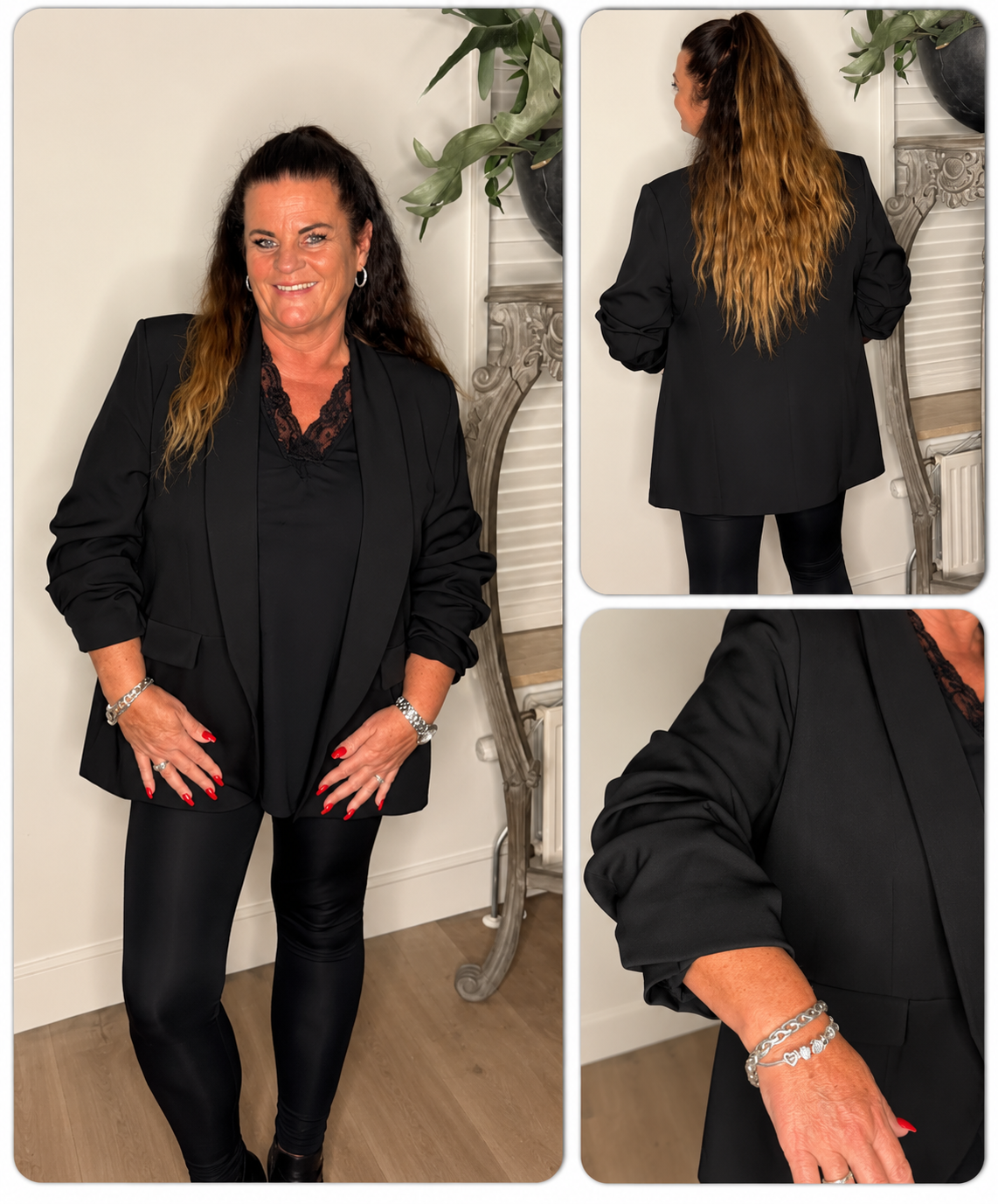 Blazer XXL ZWART