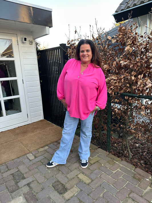 Blouse basis FUCHSIA