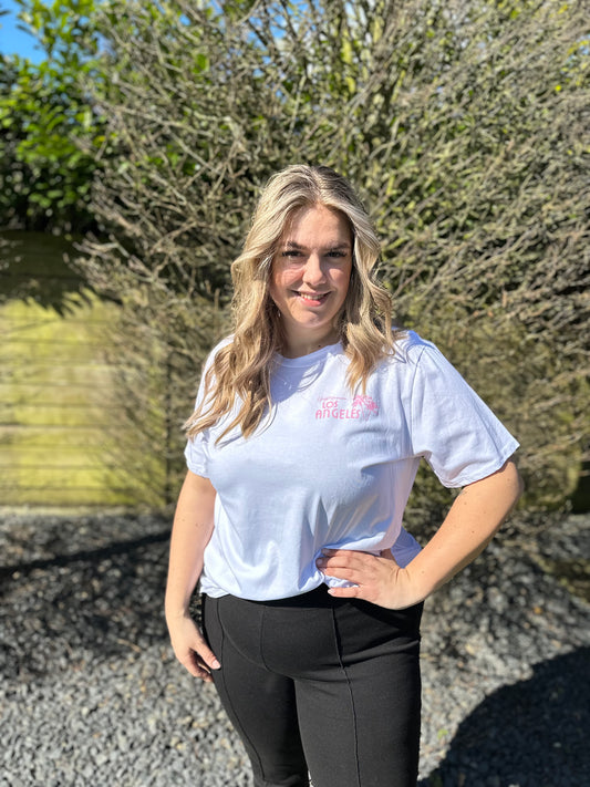 T-SHIRT MET LA PRINT WIT