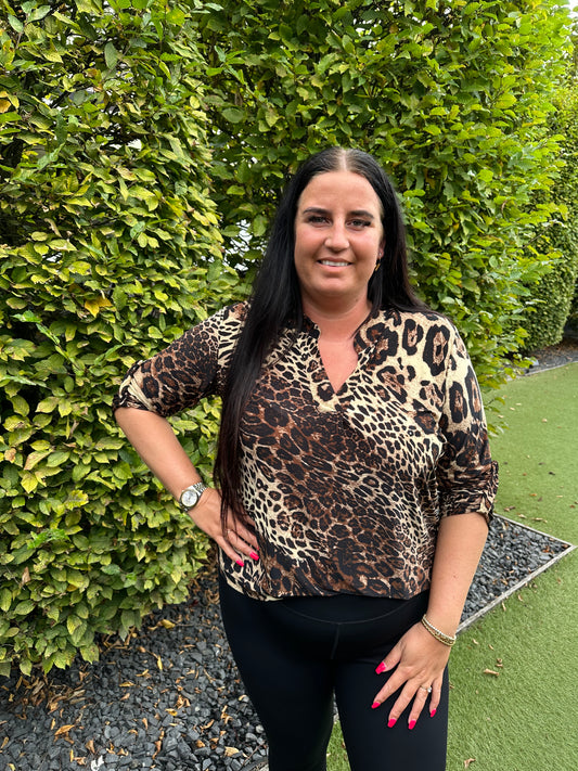 Blouse print travel 5