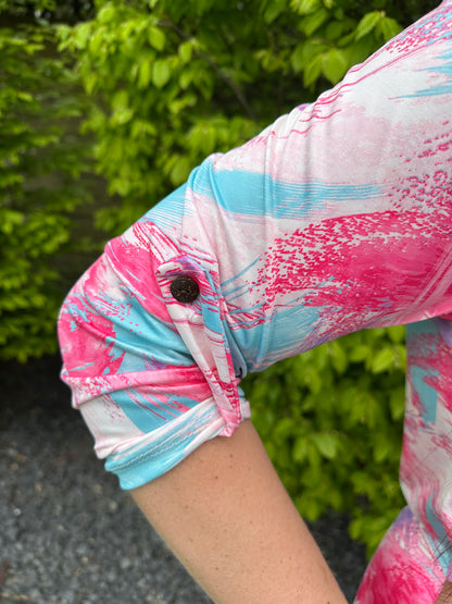 Blouse print travel 5
