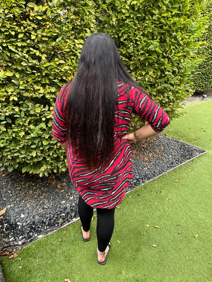 Travel tuniek met print 3