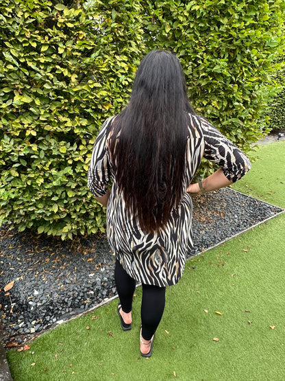 Travel tuniek met print 2