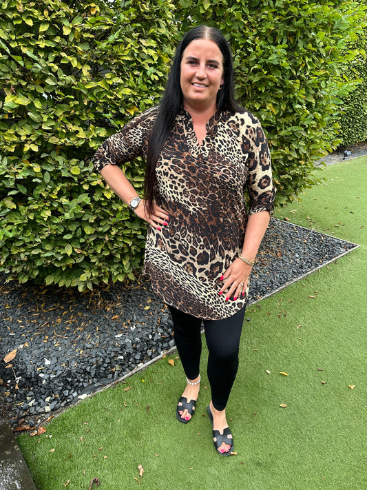 Travel tuniek met print 1