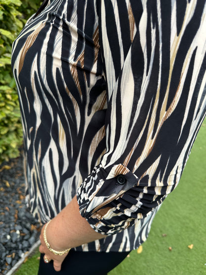 Blouse print travel 1