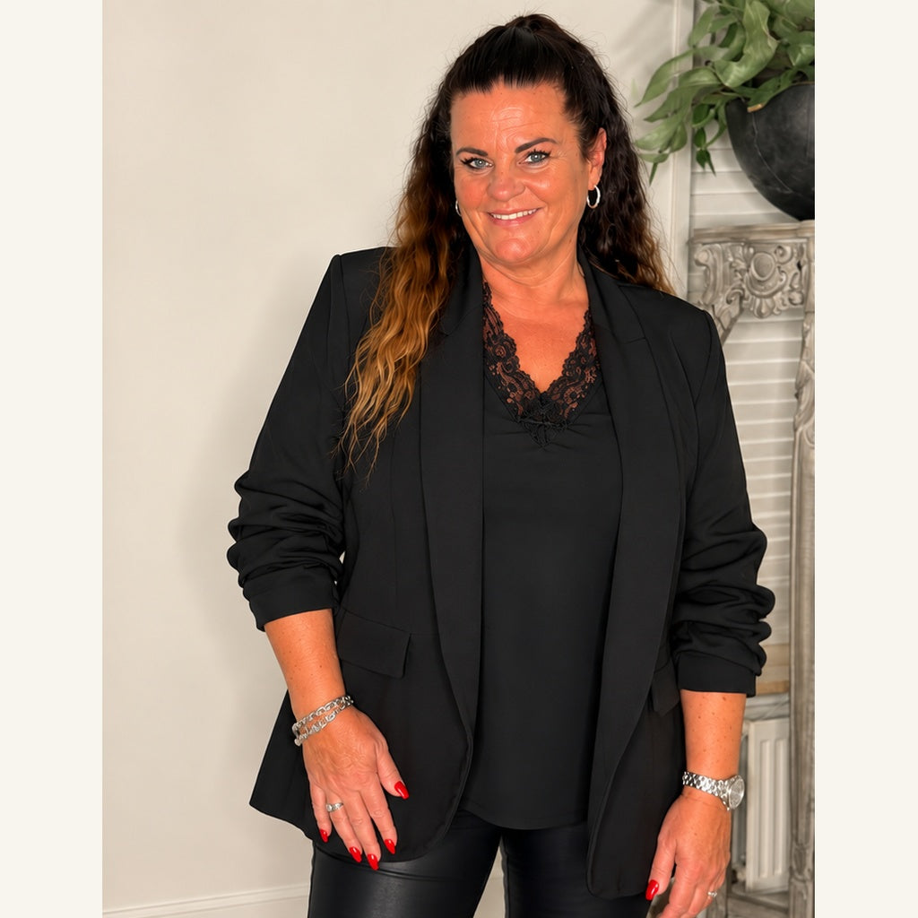 Blazer XXL ZWART