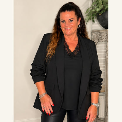 Blazer XXL ZWART